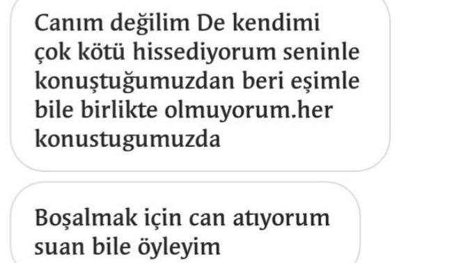 Dünden beri ağlıyorum bu konuşma yüzünden. Sizce ne demek istemiş?