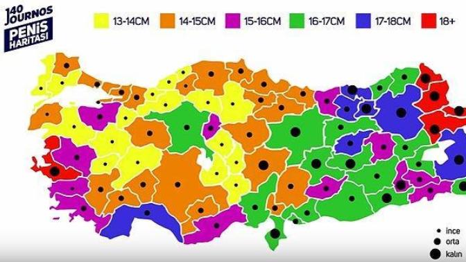 Penis boyu haritası sizce gerçek mi?