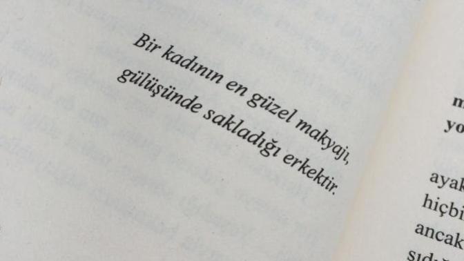 Bir kadının en güzel makyajı, gülüşünde sakladığı erkek midir?