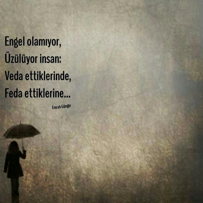 üzülmek.. ve canının acıması devam edebilir mi insan?