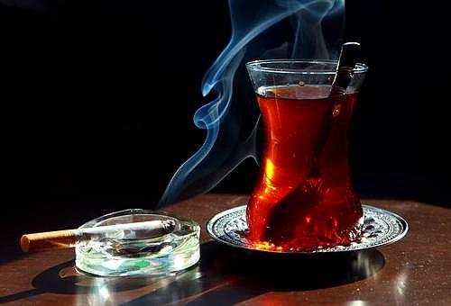 Çay, sigara ❤ ben