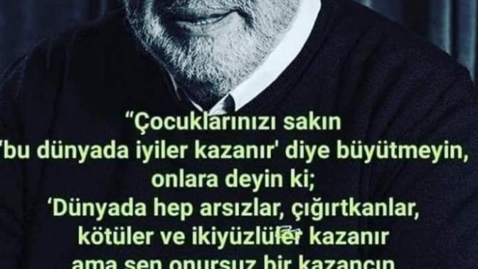 Herşeye rağmen kazanmayımı, onurlu bir kaybedişimi tercih edersin?