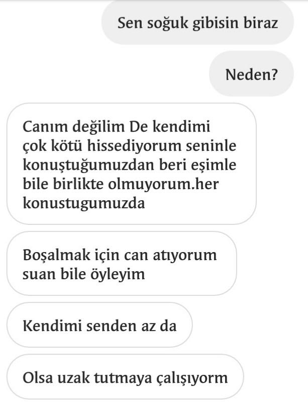 Sevdiğim kişi ne demek istemiş sizce burda? Ağlıyorum günlerdir?