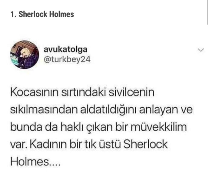 Kadınların zekasına örnek değil midir?