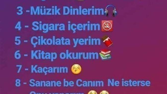 Sinirlenince ne yaparsın?