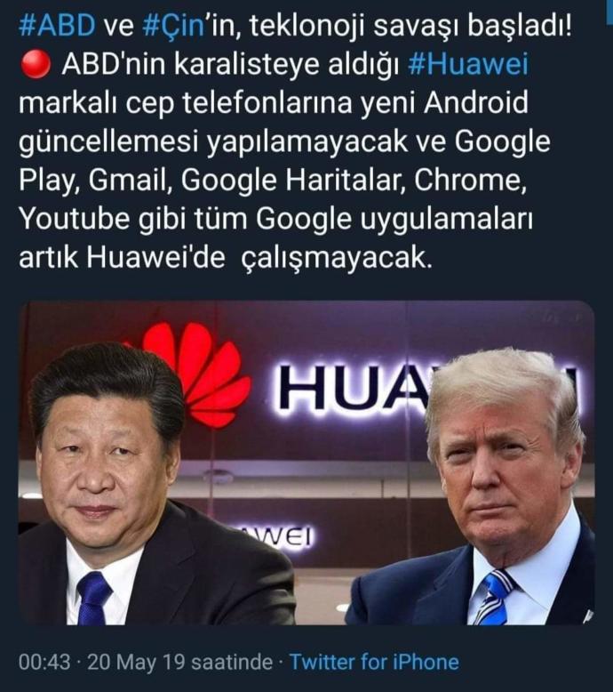 Bu konu hakkında bilgisi olan var mı? Huawei artık güncelleme olmayacak mı?