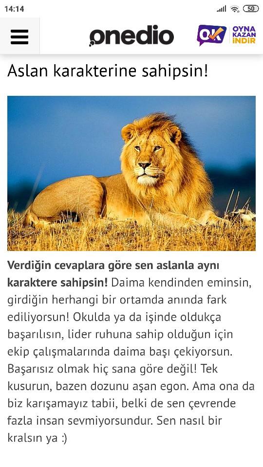 Hangi vahşi hayvanın ruhuna sahipsin?