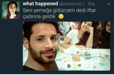 Sevgilin, seni iftar çadırına yemeğe çağırsa gider miydin?