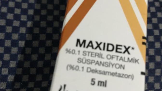 Maxidex Kulağa Damlatılır Mı?