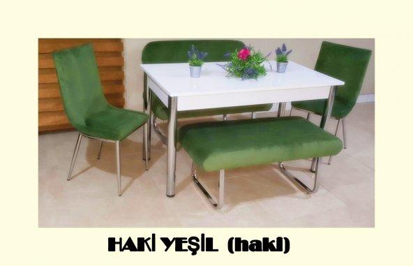 Bu mutfak masası takımlarının hangi rengi daha hoş görünüyor?