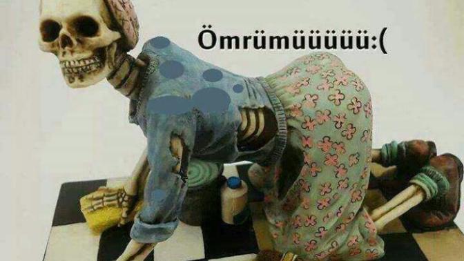 Çıldıriceğim😒artık temizlik yapmak istemiyorum bıktım?