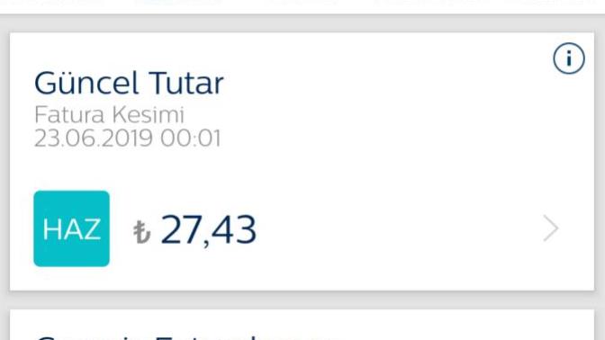 Mayıs ayı faturam neden gözükmüyor?
