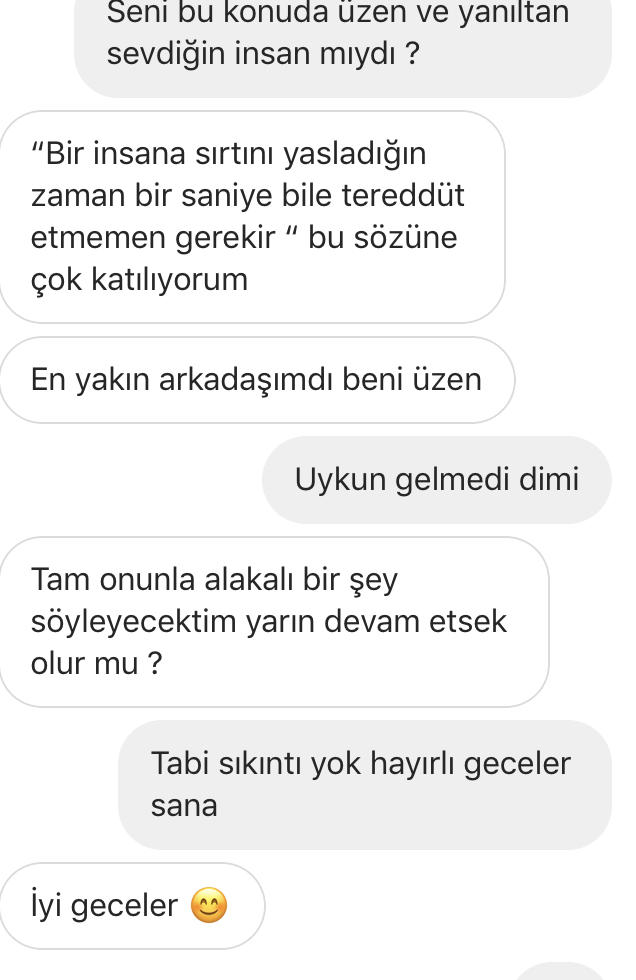 Arkadaşlar ciddi konustugum bir kız var daha yeni tanışıyoruz sizce benim hakkımda ne düşünür?