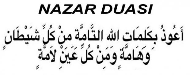 Nazar duası