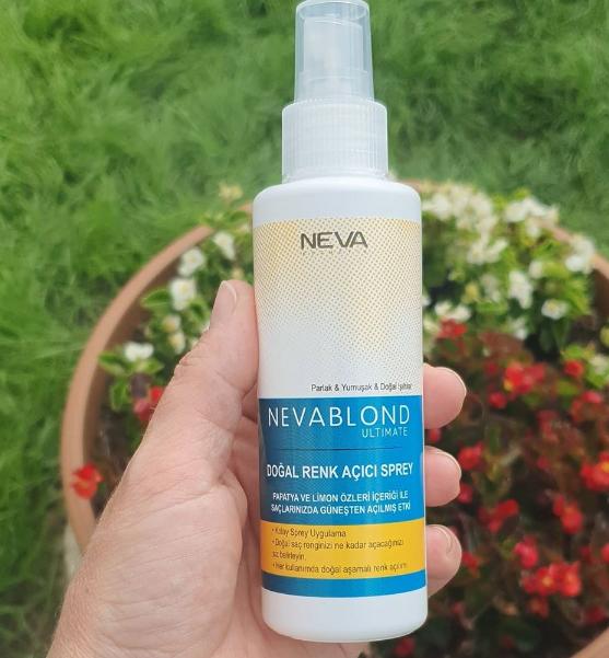 Nevablond renk açıcı sprey kullananlar