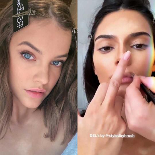 Kendall Jenner ile Barbara Palvin saç baş kavga etse kim kazanır?