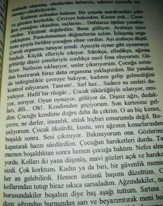 Pedofili bir kitabın basımına ve dağıtımına nasıl izin verilir?