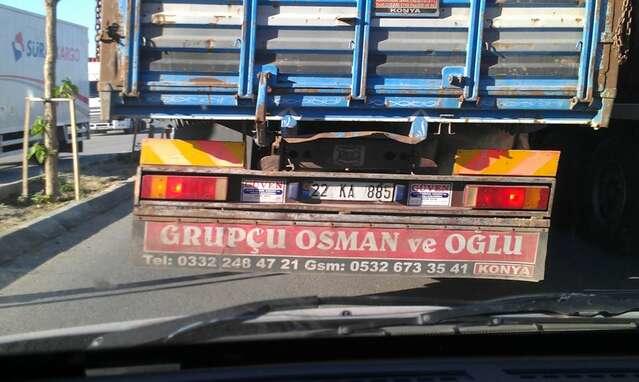Bildiğiniz Veya Aklınızda Kalan kamyon Arkası yazı var mı?