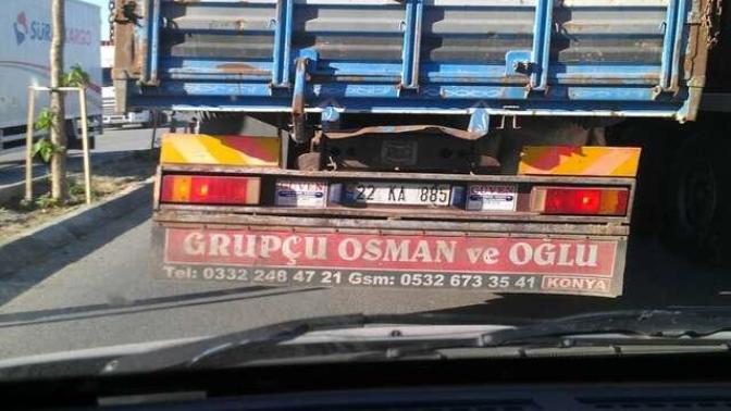 Bildiğiniz Veya Aklınızda Kalan kamyon Arkası yazı var mı?