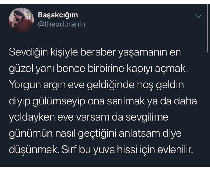 Sevdiğiniz kişi ile yaşamanın sizce en güzel tarafı nedir?