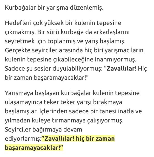 Bir insan kendini aşmak için çaba göstermesi gerekir. Kendinizi aşmaktaki en büyük engel nedir?
