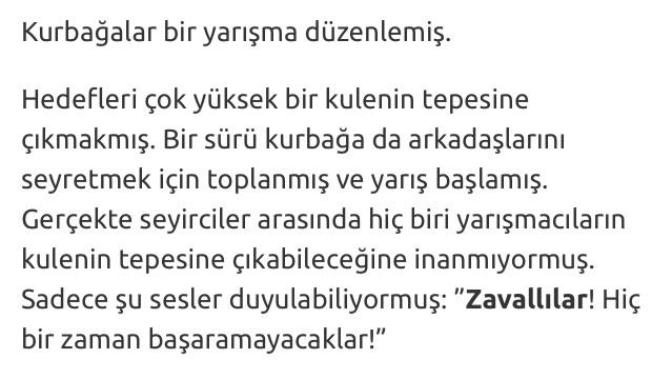 Bir insan kendini aşmak için çaba göstermesi gerekir. Kendinizi aşmaktaki en büyük engel nedir?