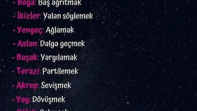 Burçların Bayılarak Yaptıkları şeyler nelermiş öğrenmek istermisiniz?