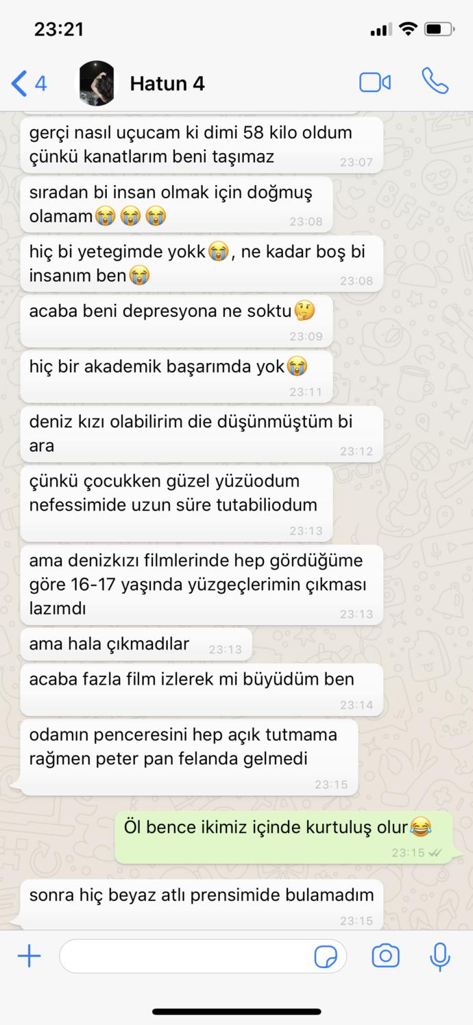 Sizce derdi ne?