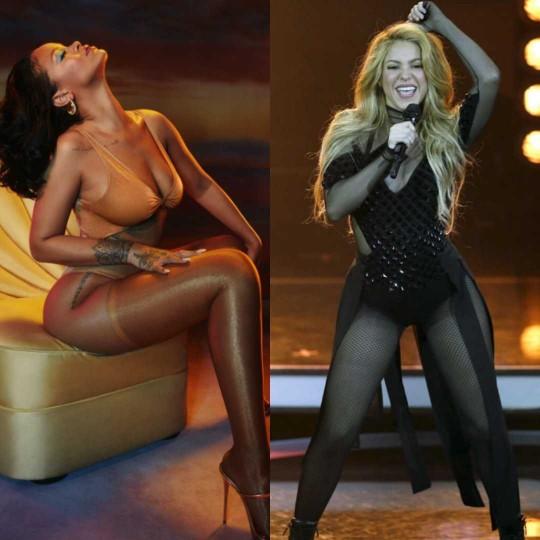 Rihanna ile Shakira saç baş kavga etse kim kazanır?