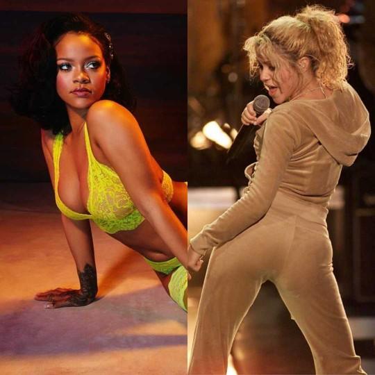 Rihanna ile Shakira saç baş kavga etse kim kazanır?