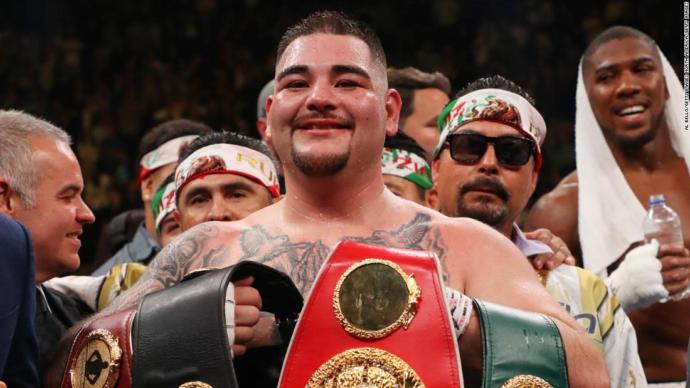 Dünya ağır siklet boks şampiyonluk maçında anthony joshua andy ruiz e yenildi?