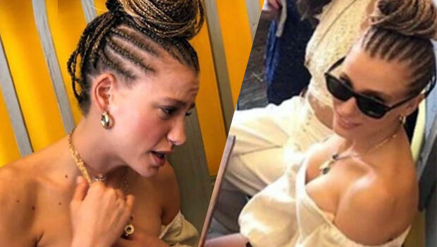 Serenay Sarıkaya'nın tatil saçı Afrika örgüsü, bu yaz çok popüler olur mu?
