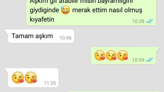 S. a hayırlı bayramlar herkese sevgilim çok kısa cevaplar veriyor sizce sıkılmış olabilir mi bende mi hata var hep böyle davranır?