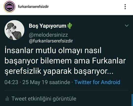 Neden herkes Furkan düşmanı olmuş. Siz Furkan ismini seviyor musunuz 🤔 ?