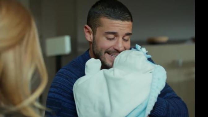 Bebek erkeklerin kucağına çok yakışmıyor mu❤️?