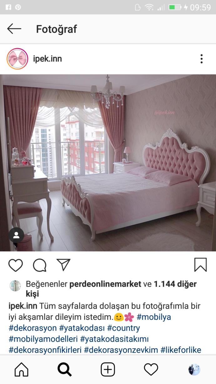 Yatak odam aynı buna benziyor dolapsız böyle olacak odam