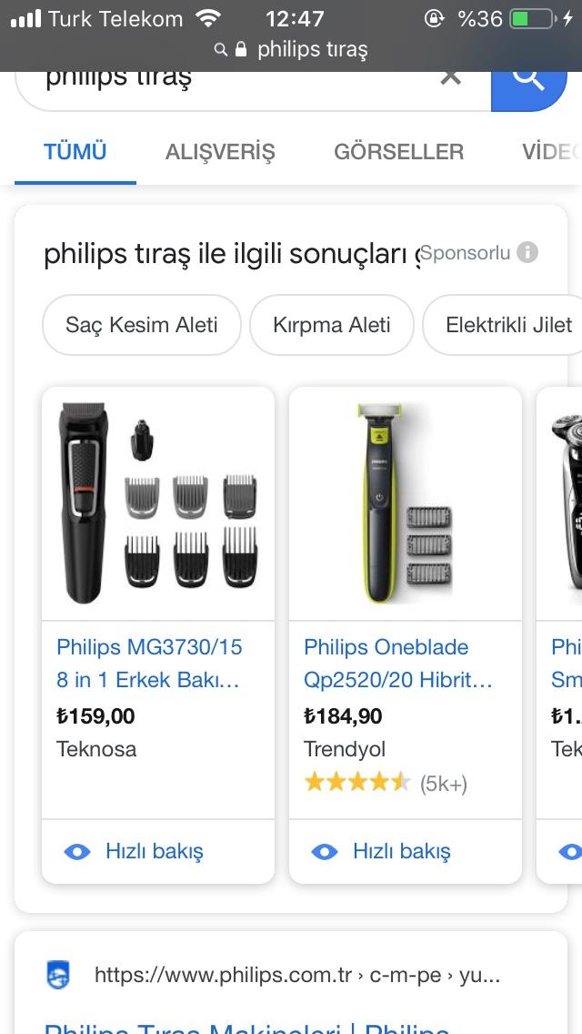 Sıfır kesen traş makinesi önerir misiniz?