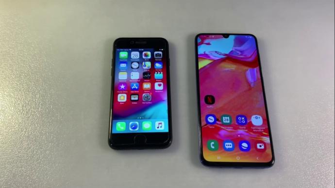 Iphone 7 32 gb - Samsung A70 128 gb