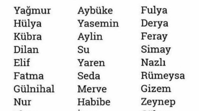 Kaynanasın da çekecek isimler bunlar. ?