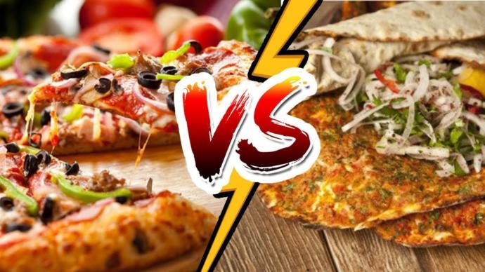 Yıllardır bitmeyen tartışma! Pizza mı, lahmacun mu?