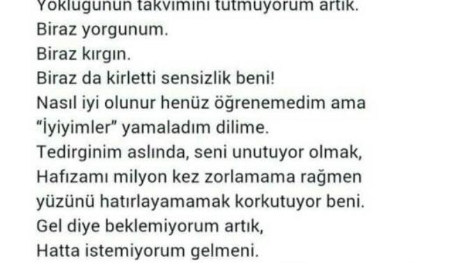 "Özdemir ASAF"; Kolay mıdır bir anda herşeyden vazgeçip gitmek, yoksa herşeye rağmen gitmekten vazgeçip sevmek mi gerek? ?