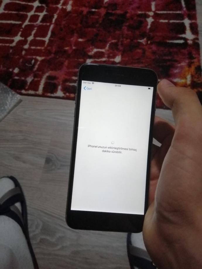 İphone 6 plusum etkinleştirilemiyor?