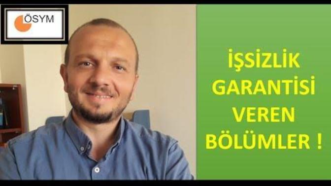 İşsizlik garantisi veren bölümler hakkında görüşleriniz nelerdir?