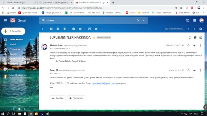 Çok önemli 18 yaş altı gainer kullanımı?
