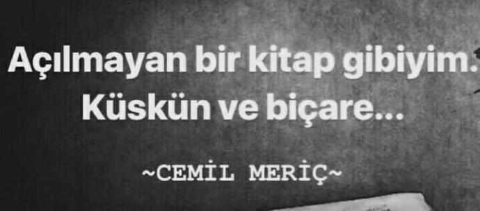 Cemil Meriç; 