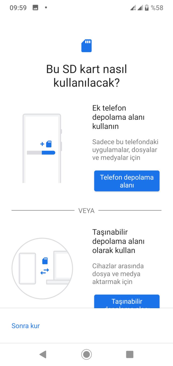 Hafıza kartından anlayan var mı?
