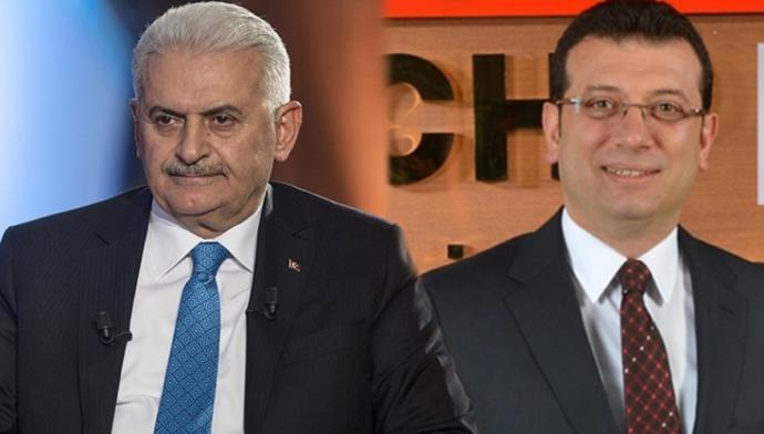 Binali Yıldırım - Ekrem İmamoğlu