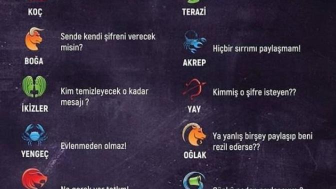 Burçlar İnstagram şifresini sevgilisiyle neden paylaşmaz?