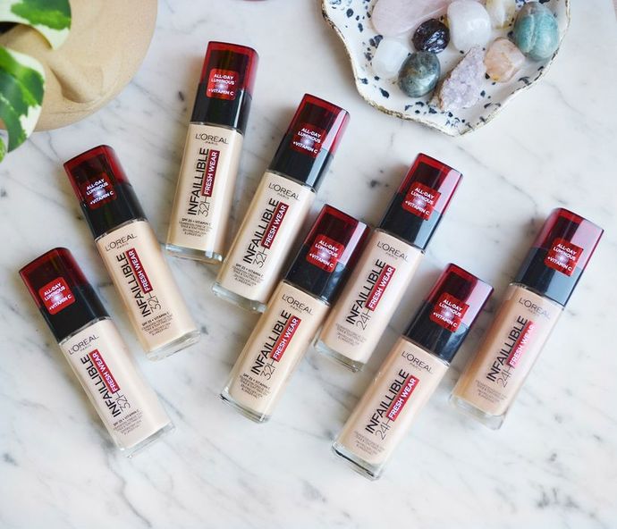 Loreal Infallible 24H Fresh Wear Fondöten hangi cilt tipleri için uygun?