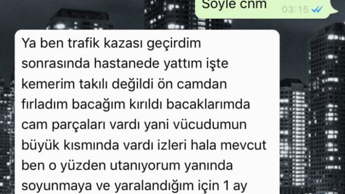 Yeni biriyle tanışmak :) ve bu damı böyle dediğiniz oldumu?